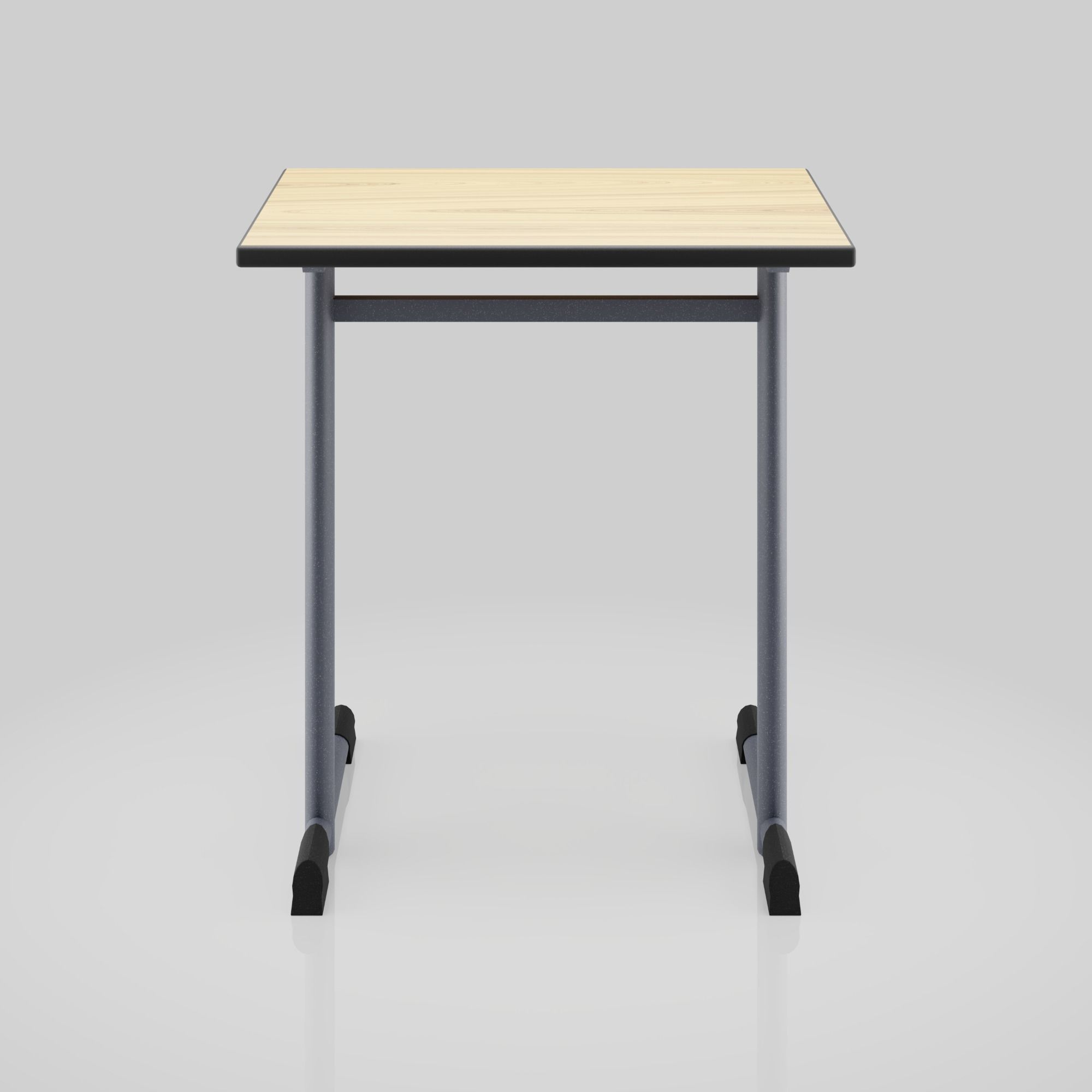 School desk 3D model_2