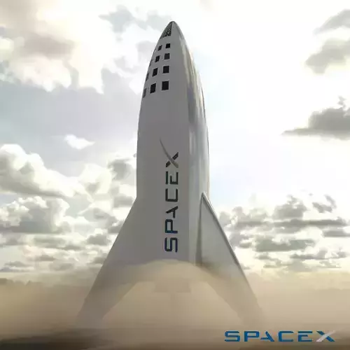 Falcon big rocket 