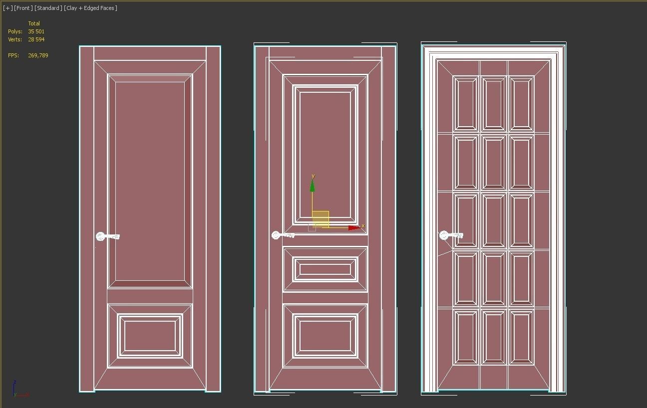 Doors Union Grand gr03v gr07 u02i 3D model_4