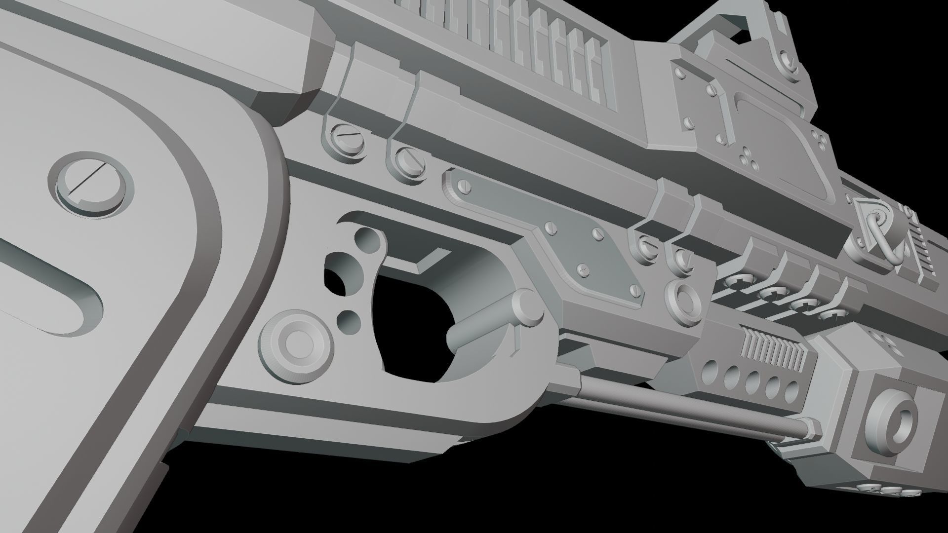 BLAKE Handgun 01 3D model_6