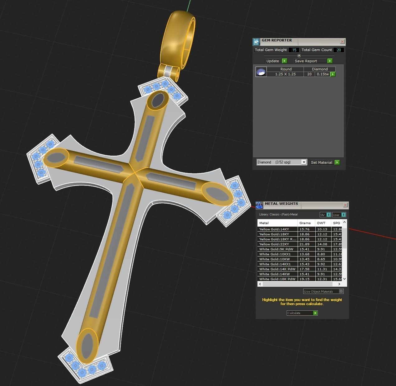 Cross 17  3D print model_8