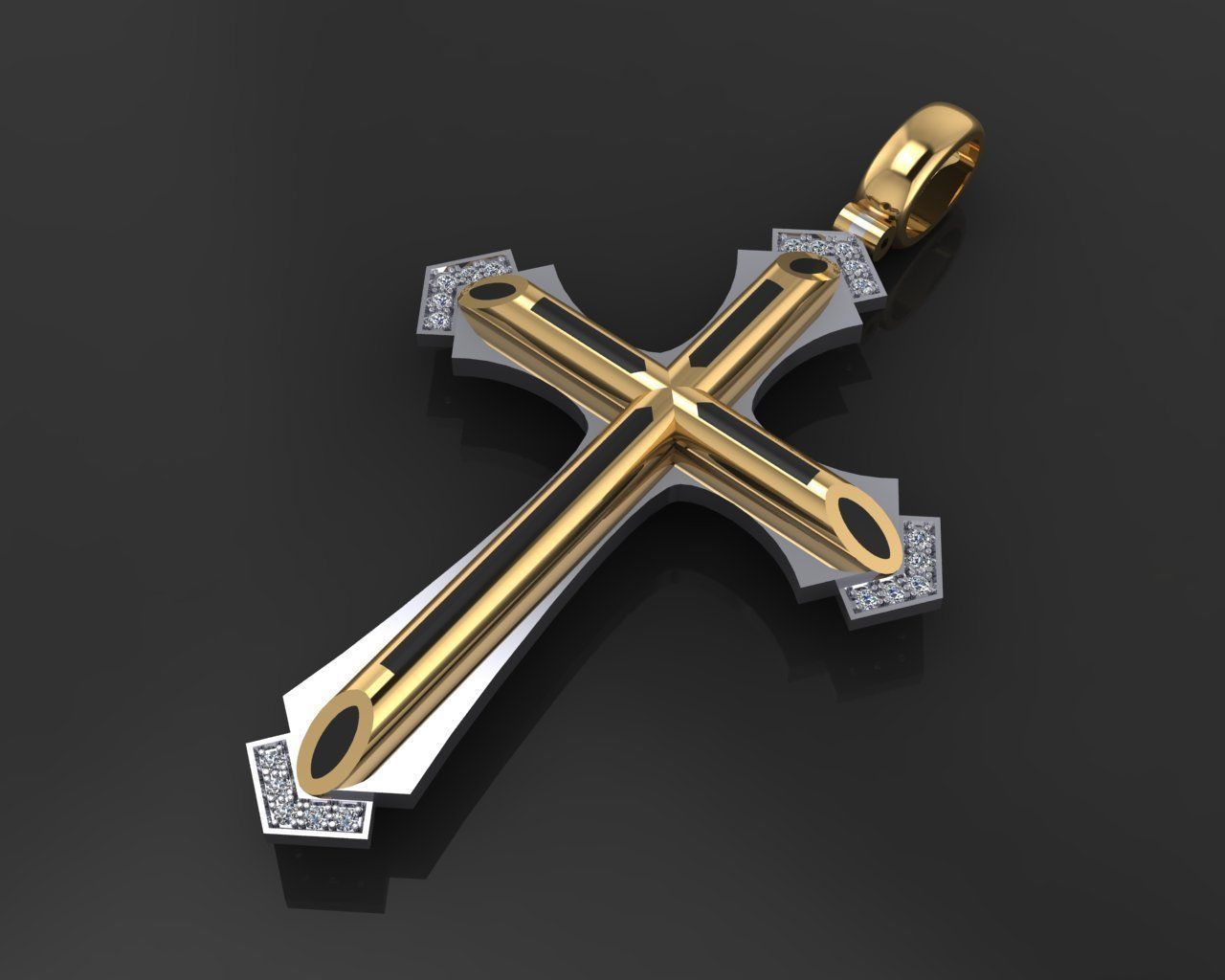 Cross 17  3D print model_0