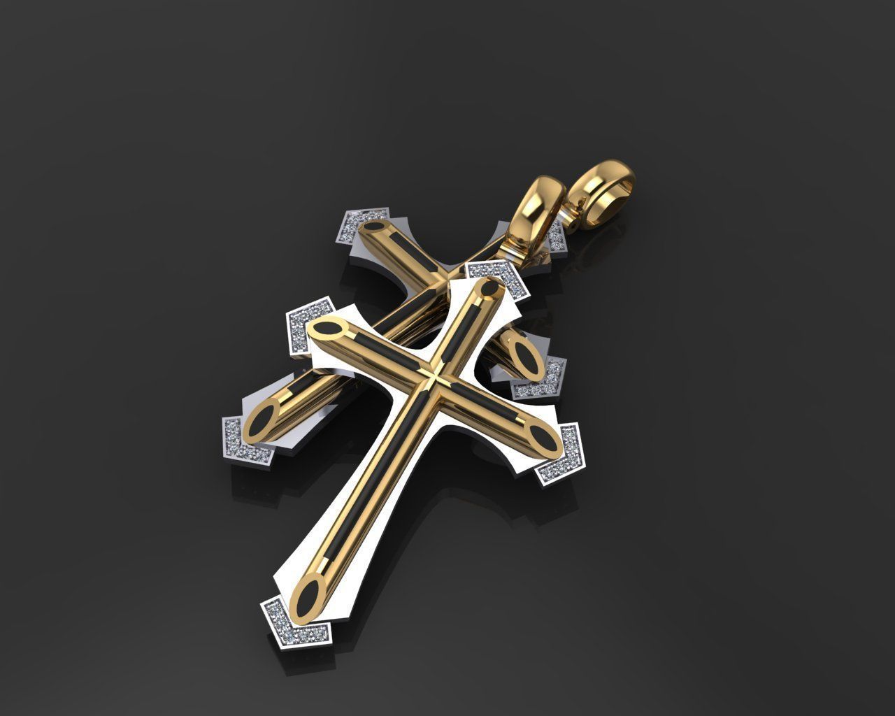 Cross 17  3D print model_5