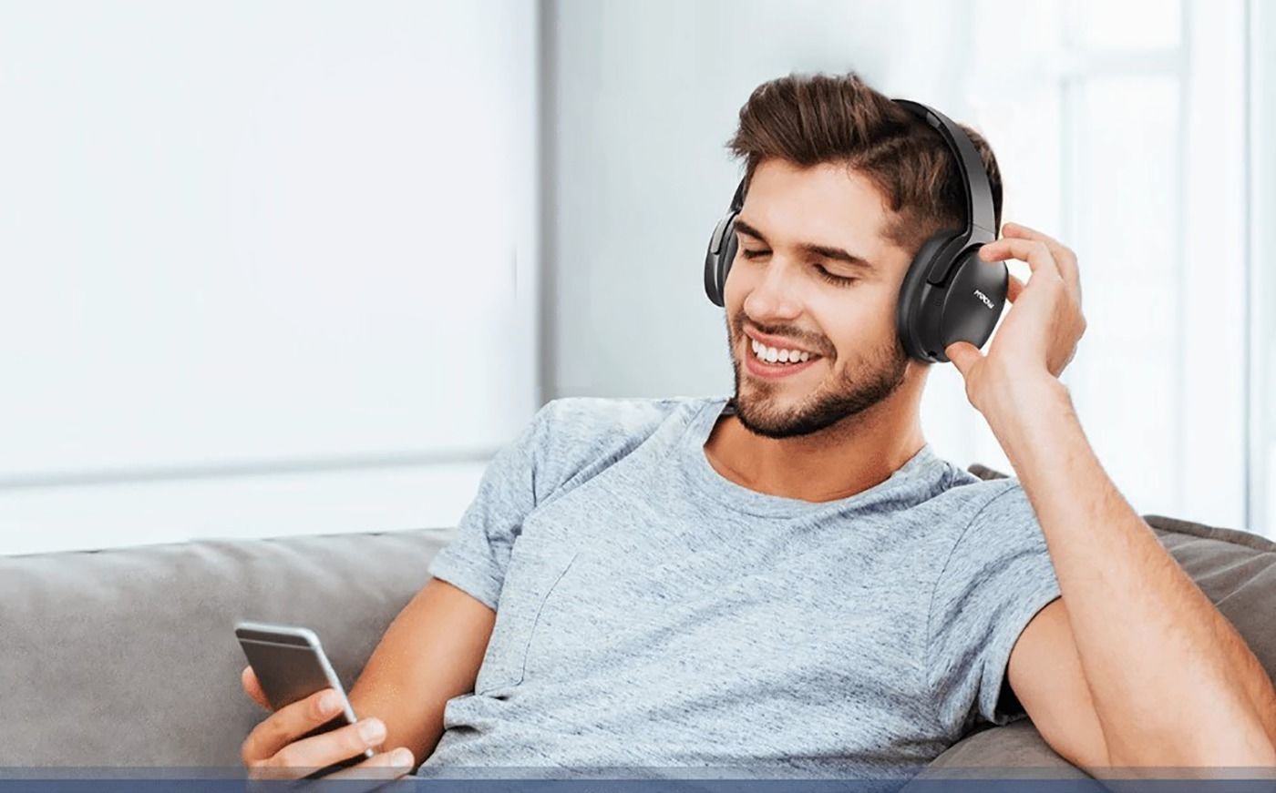 3D Headphones Design Low-poly 3D model - mpow H10 Low-poly 3D model_31