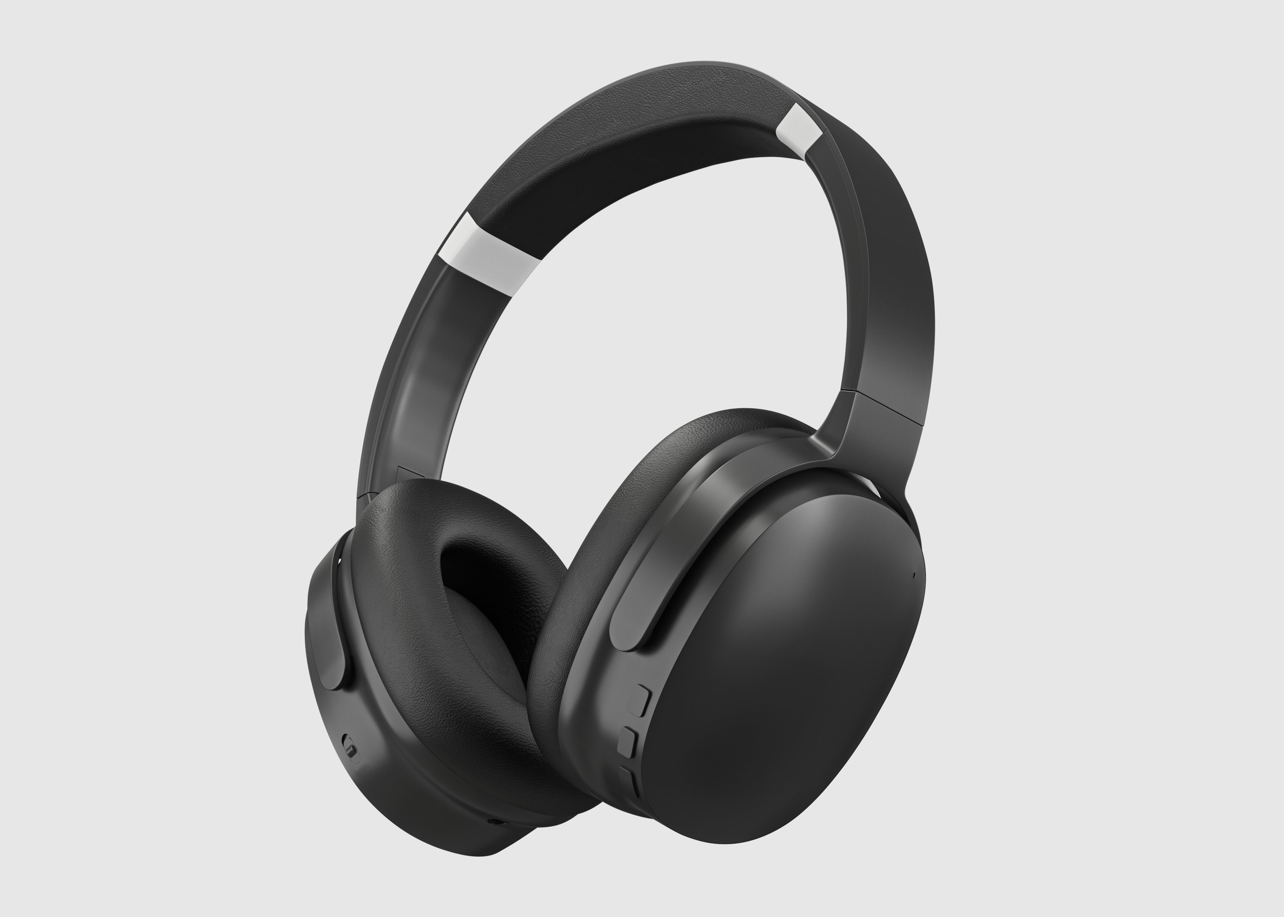 3D Headphones Design Low-poly 3D model - mpow H10 Low-poly 3D model_7