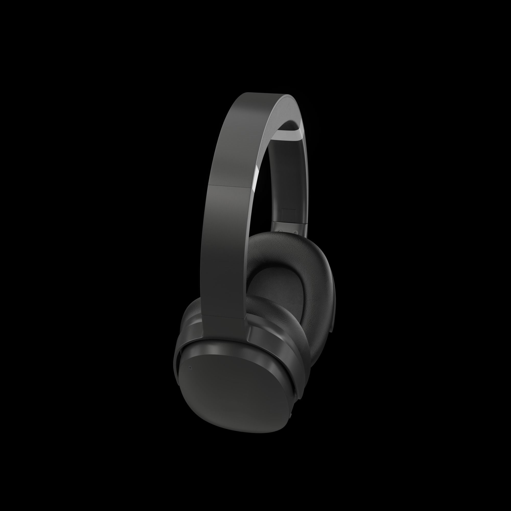 3D Headphones Design Low-poly 3D model - mpow H10 Low-poly 3D model_20