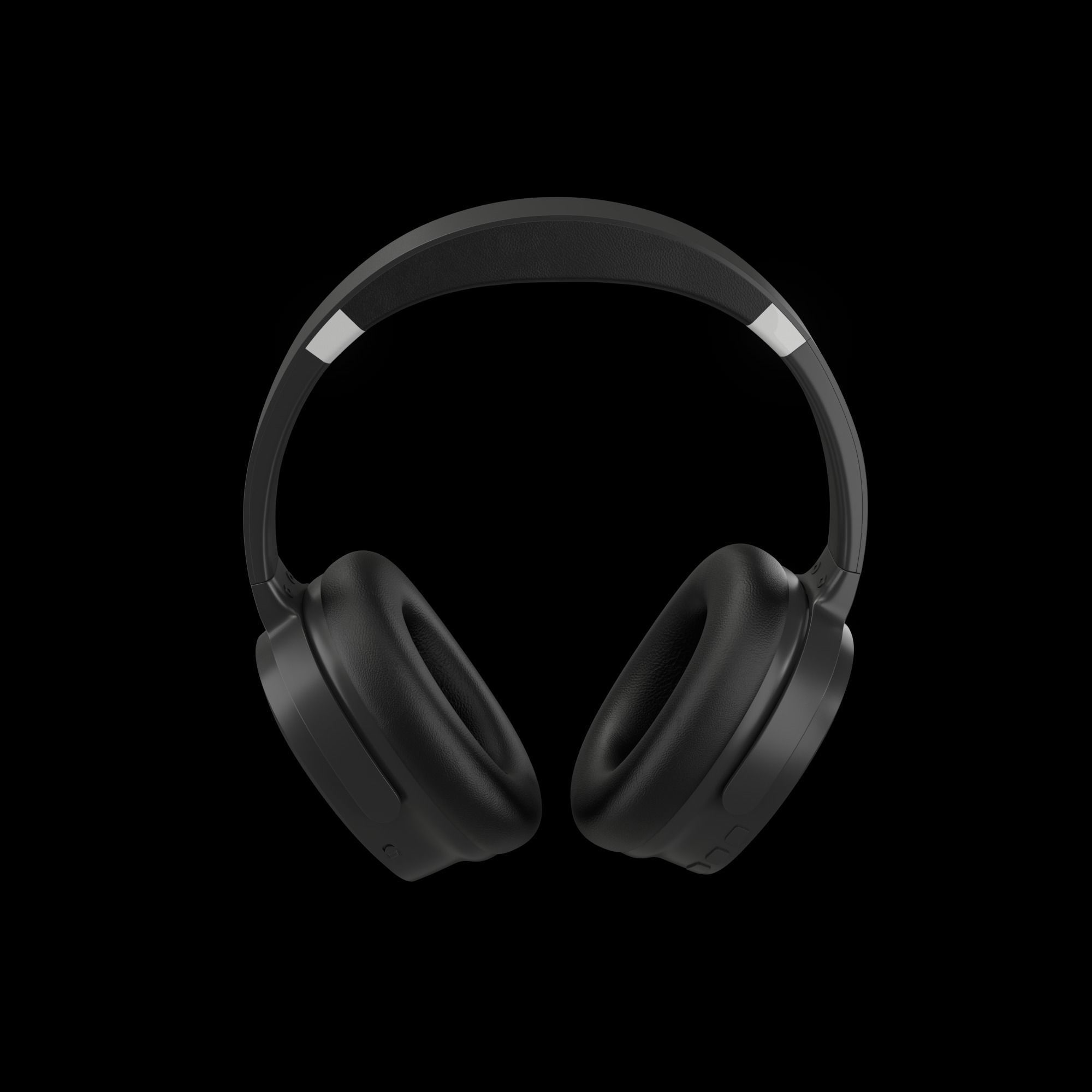 3D Headphones Design Low-poly 3D model - mpow H10 Low-poly 3D model_19