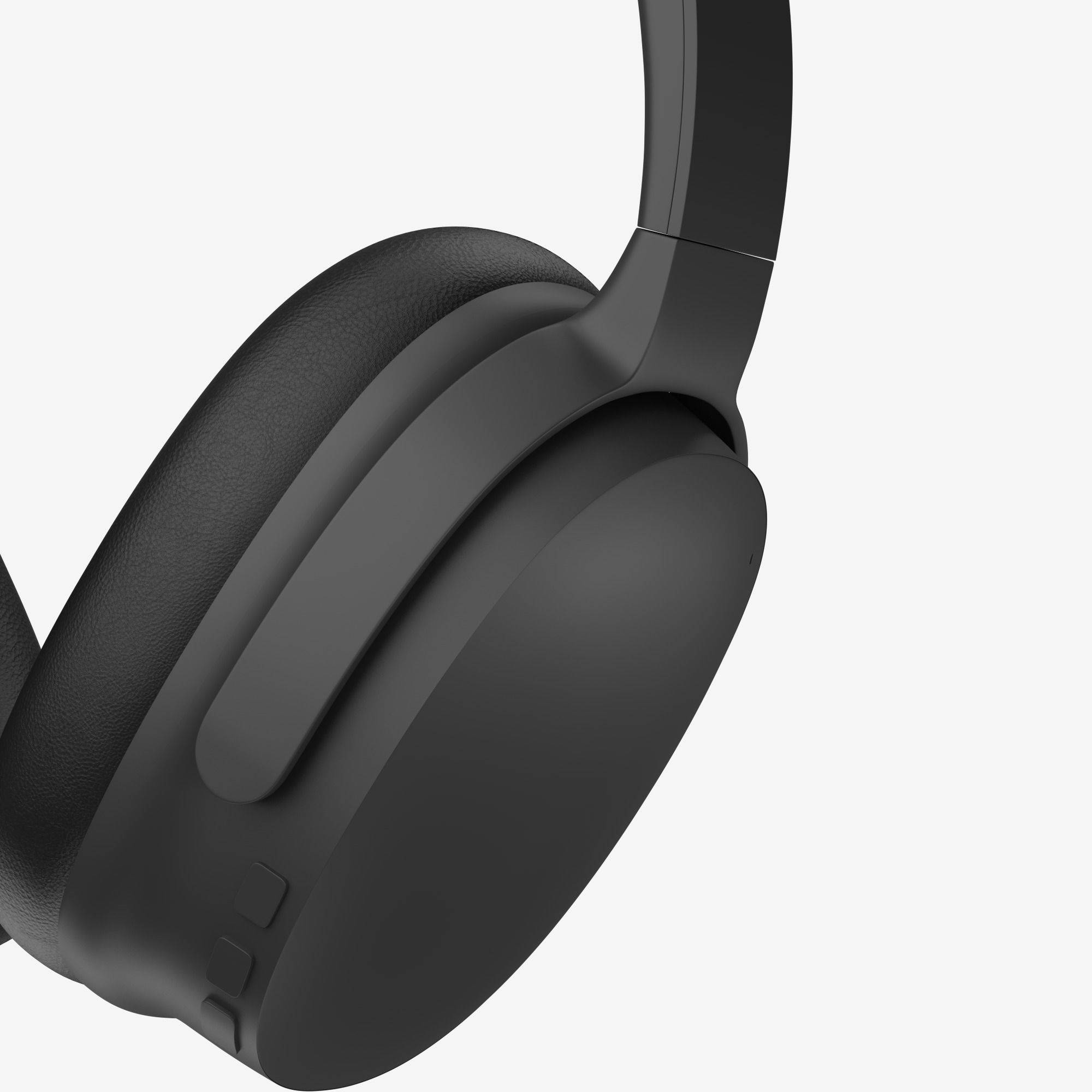 3D Headphones Design Low-poly 3D model - mpow H10 Low-poly 3D model_36