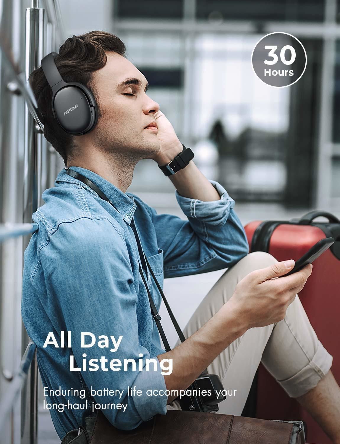 3D Headphones Design Low-poly 3D model - mpow H10 Low-poly 3D model_26