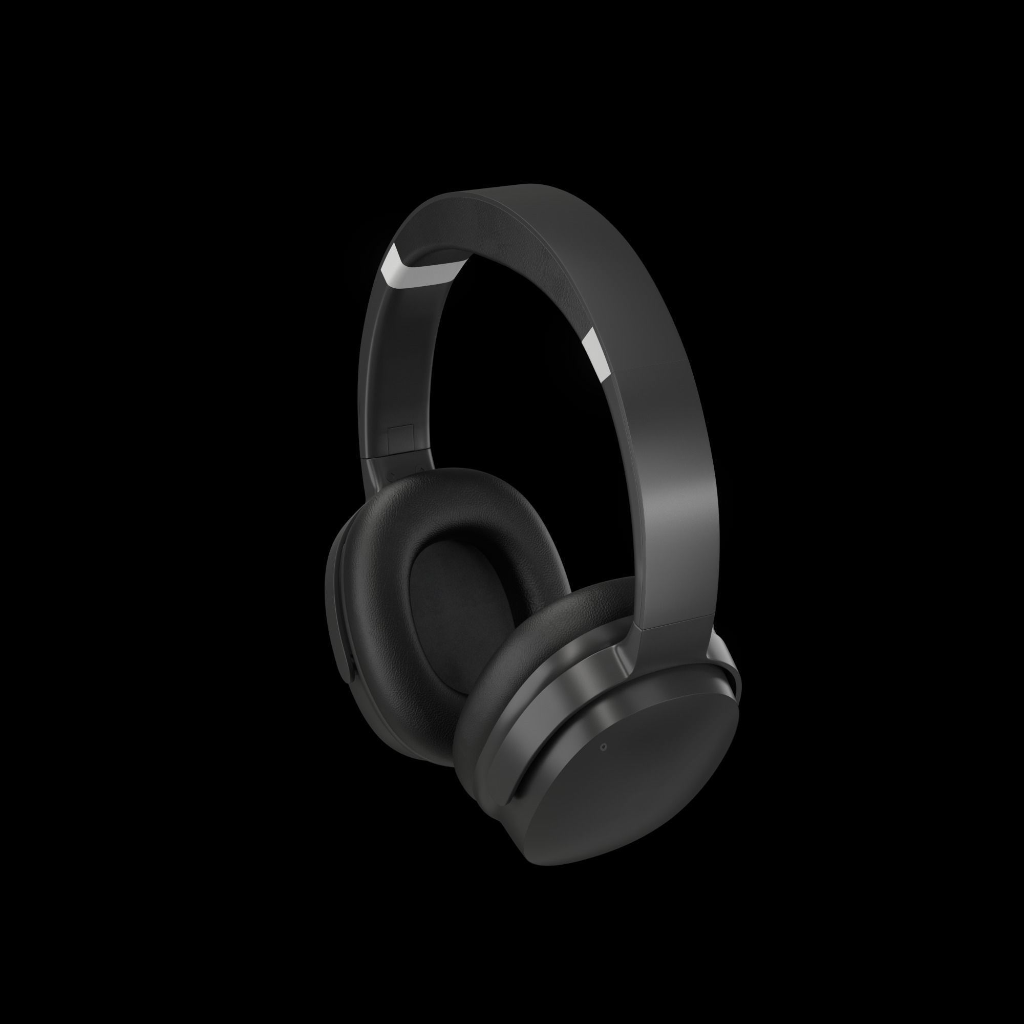 3D Headphones Design Low-poly 3D model - mpow H10 Low-poly 3D model_23