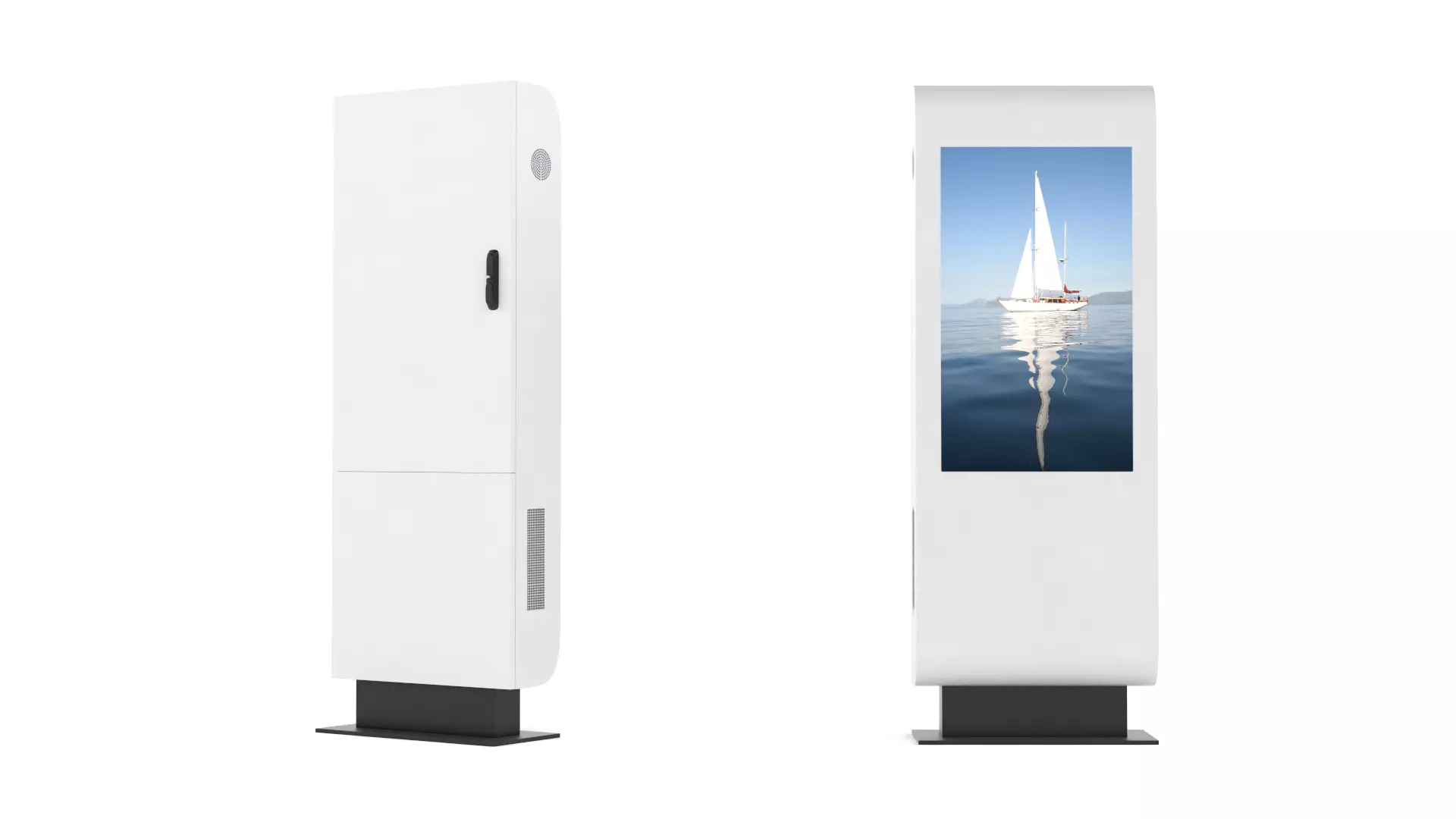 Information Kiosk 3D model_0