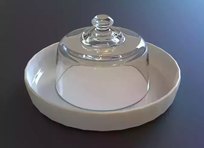 Desert Dish 3D Model