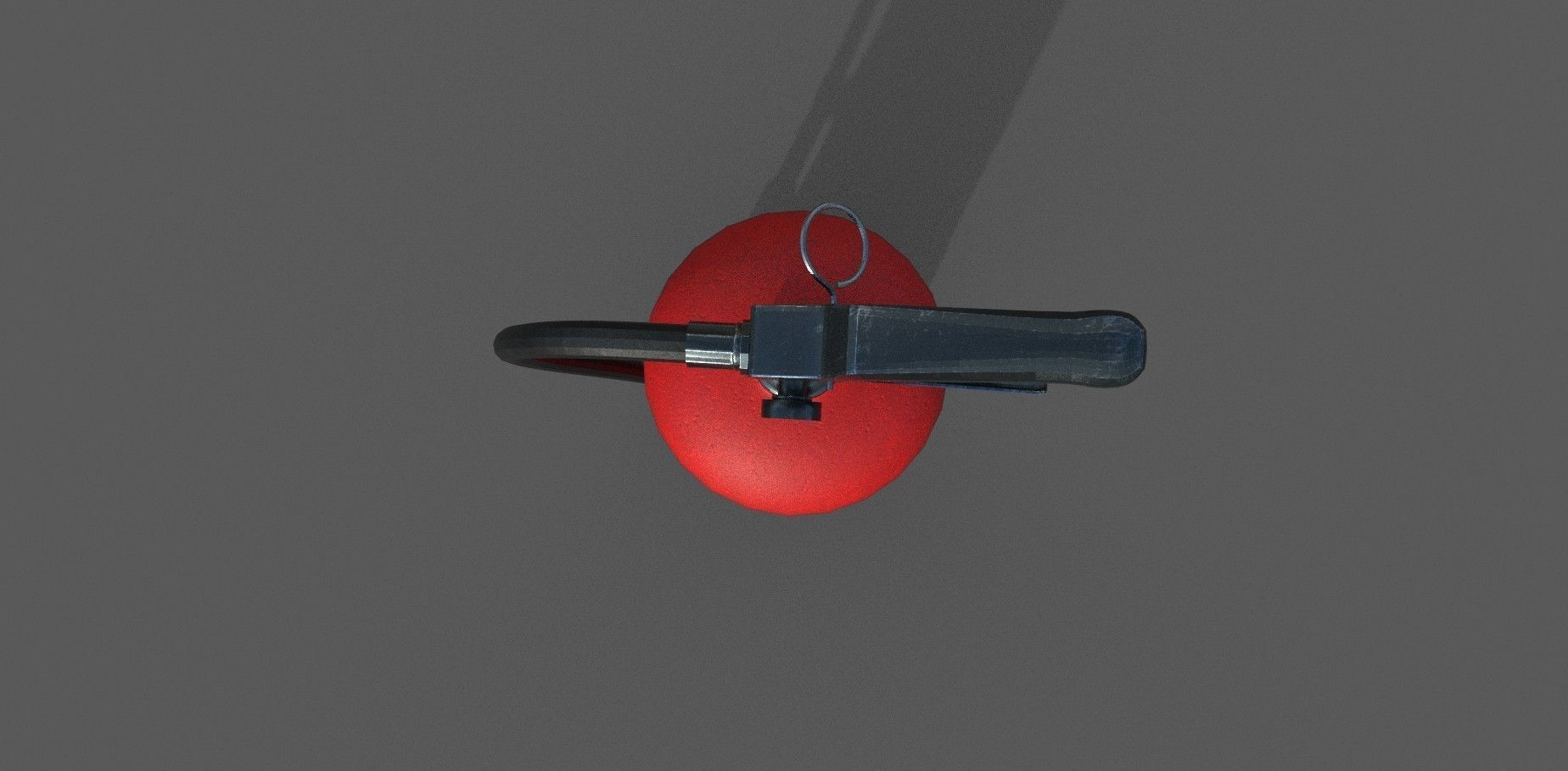 Fire Extinguisher 3D model Low-poly 3D model_4