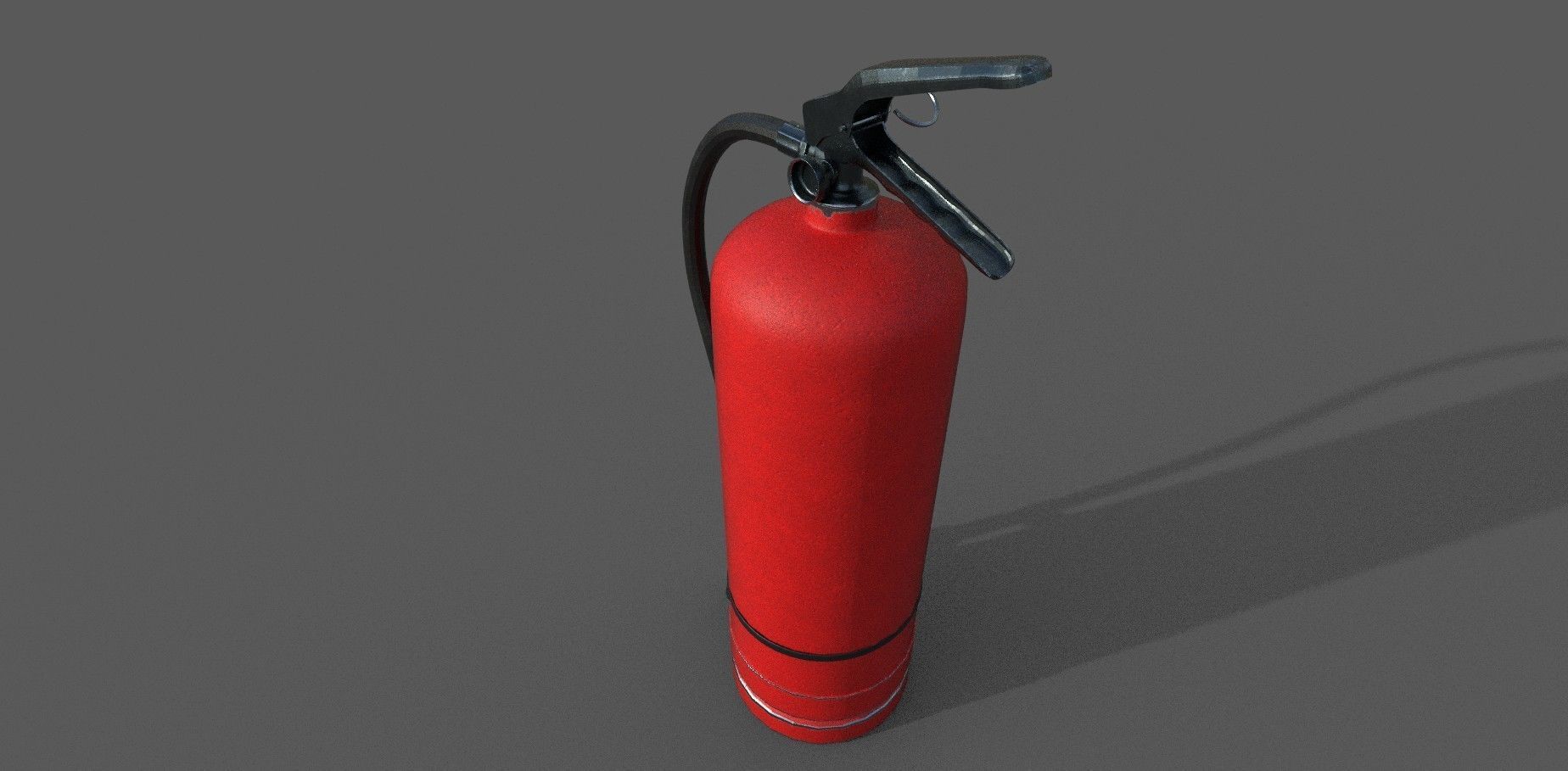 Fire Extinguisher 3D model Low-poly 3D model_2