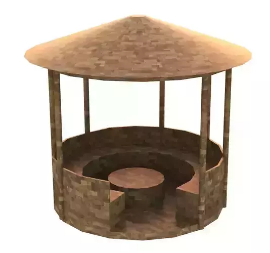 Pergola wooden gazebo