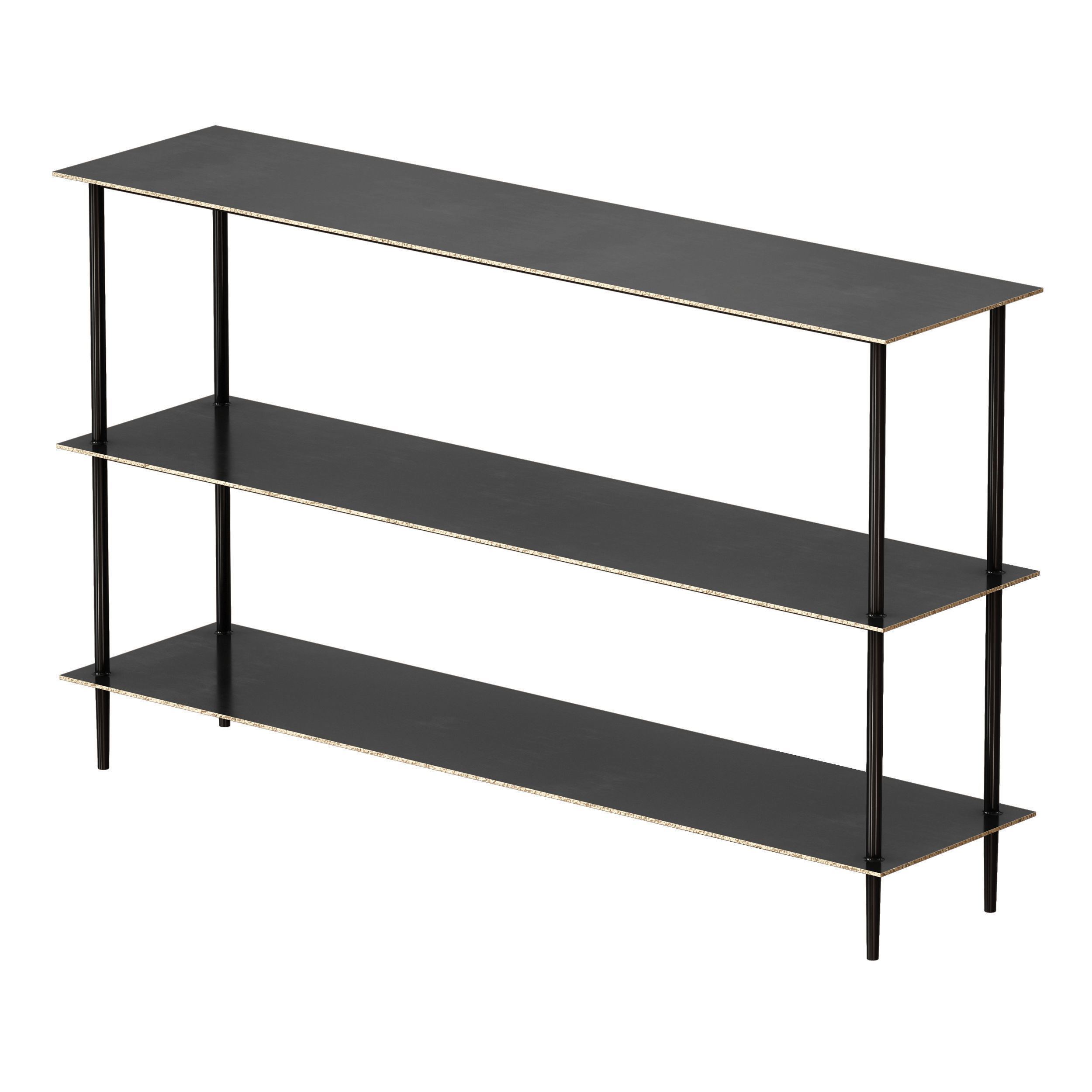 Tabatha Console Table Crate and Barrel 3D model_5