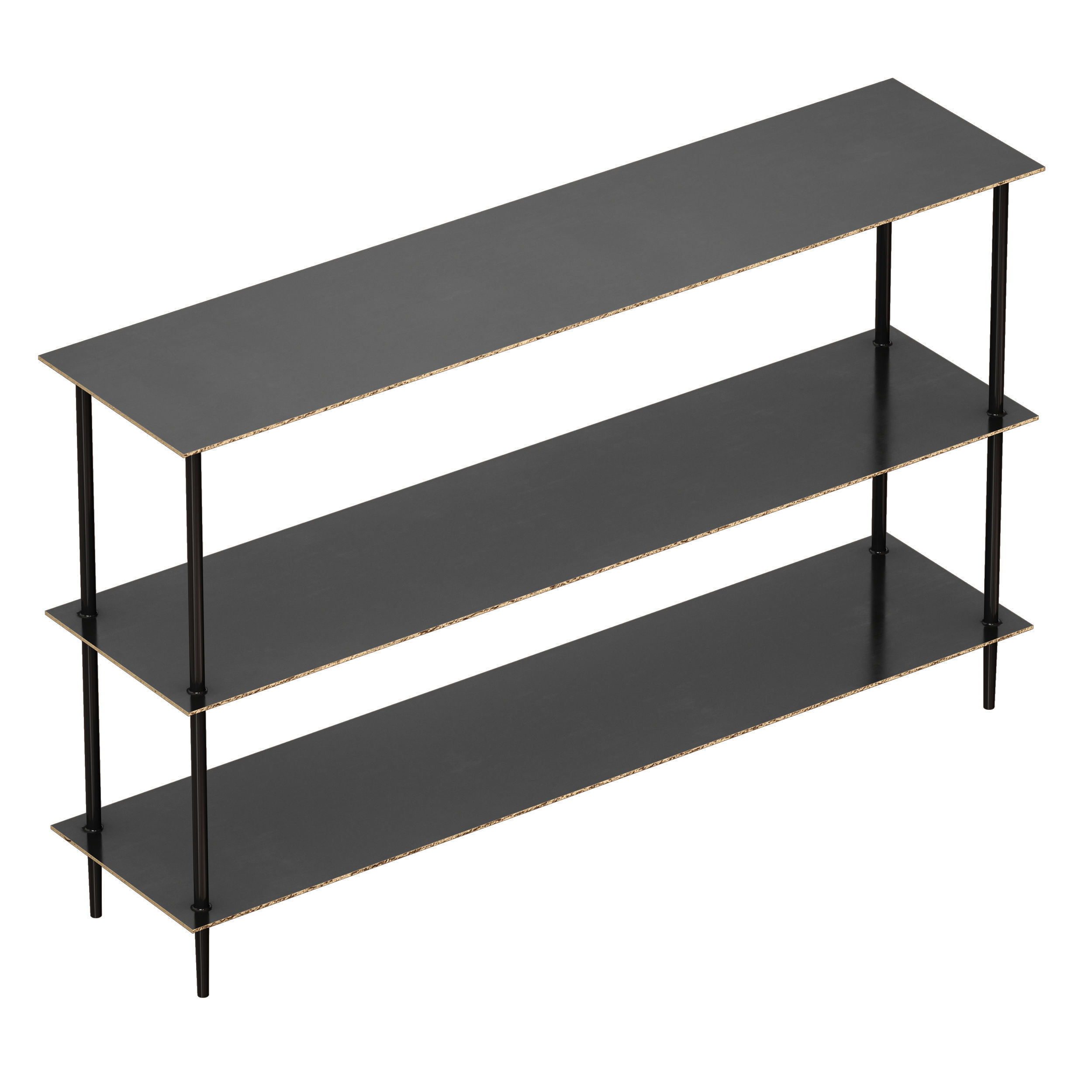 Tabatha Console Table Crate and Barrel 3D model_2