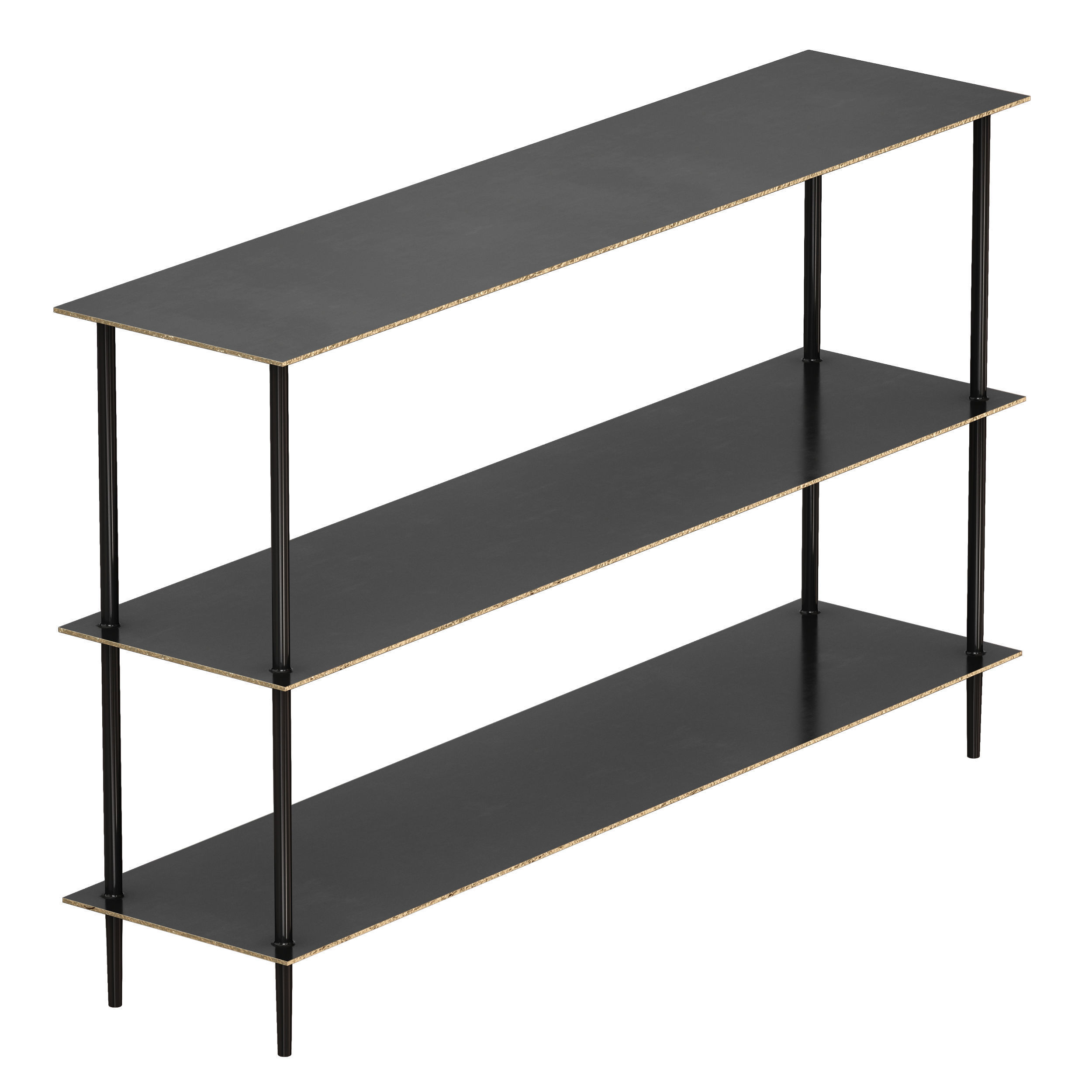 Tabatha Console Table Crate and Barrel 3D model_3