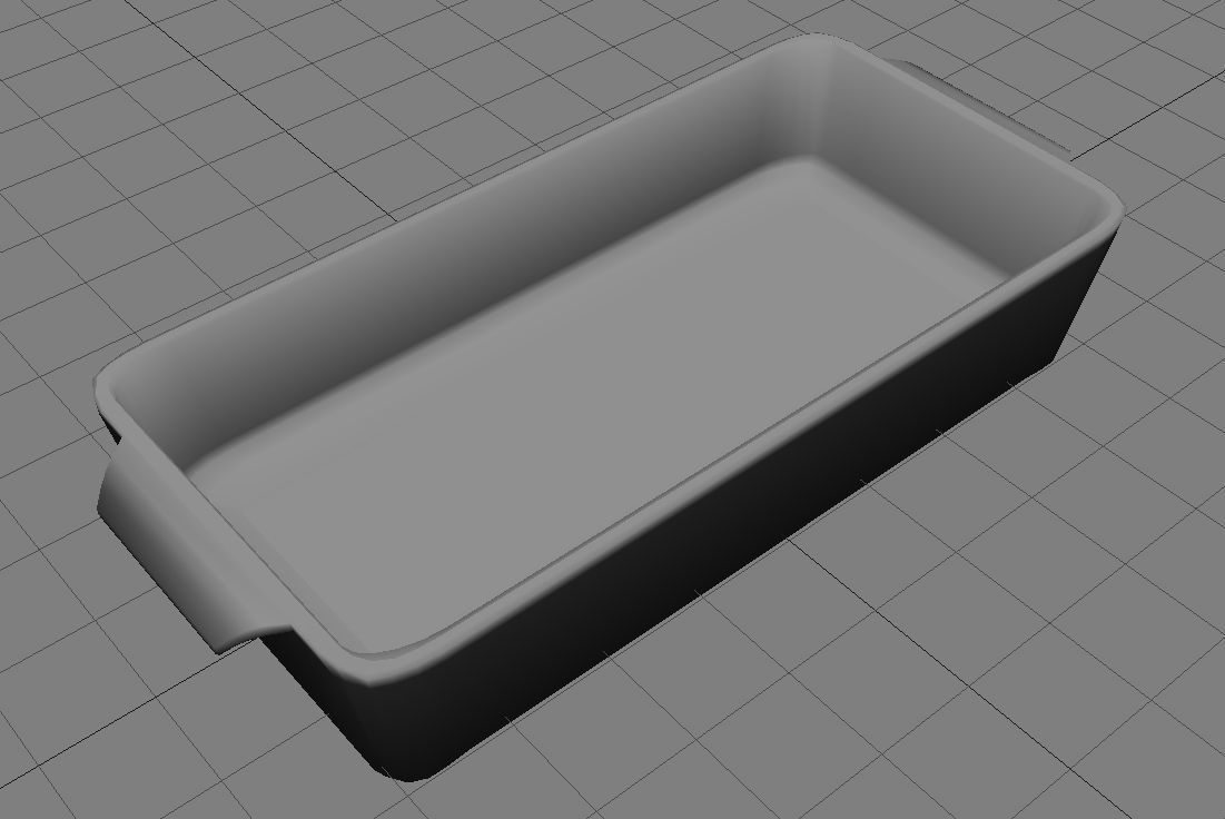 Casserole Dish 3D Model 3D model_5