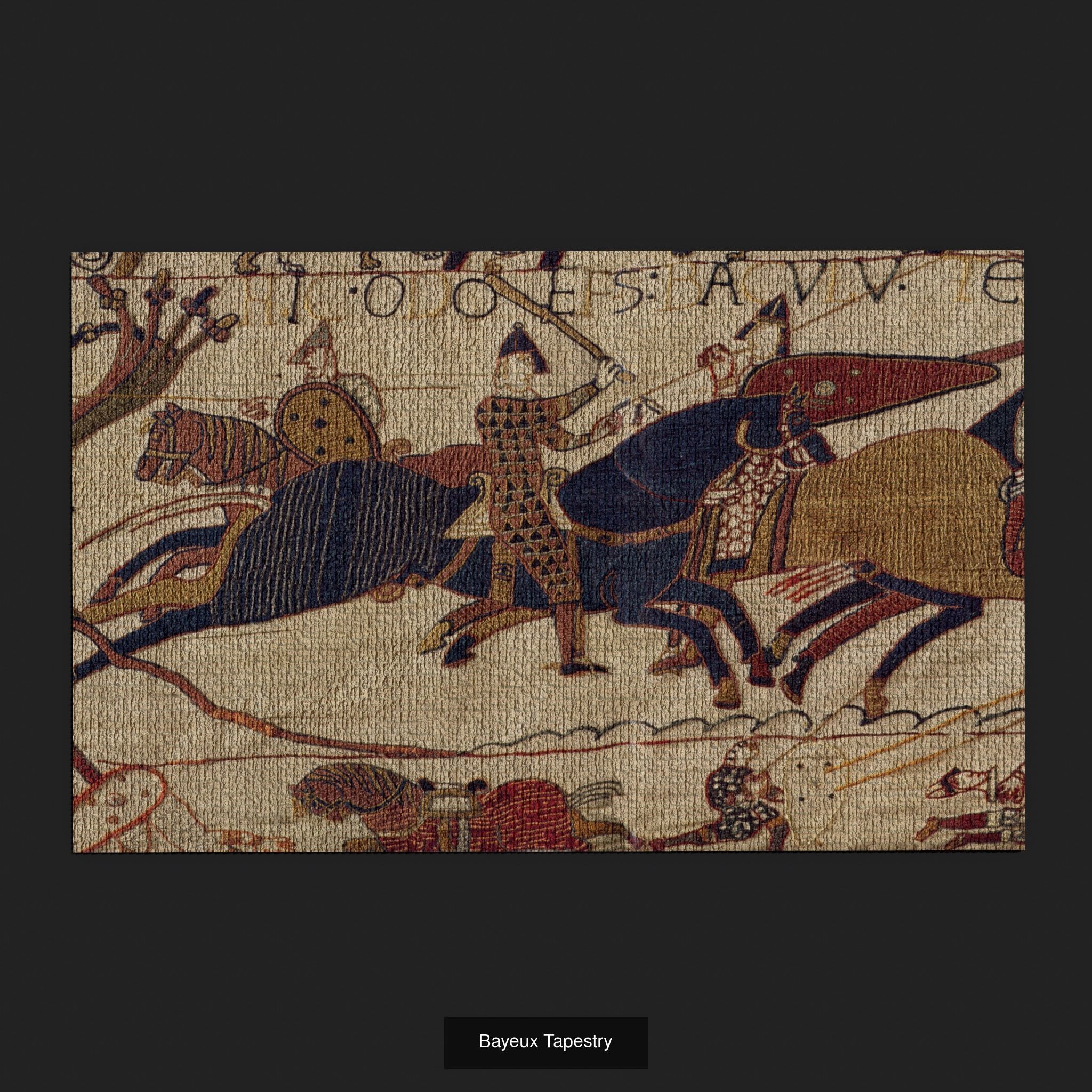 Twenty Highly Detailed Medieval Style Tapestries  3D Model Collection_41