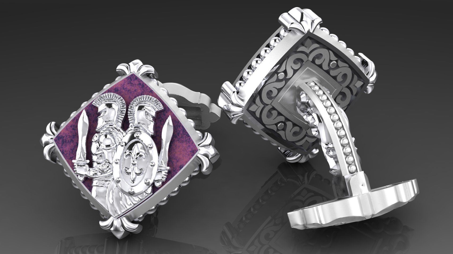 Cuflliks Twins 3D print model_2