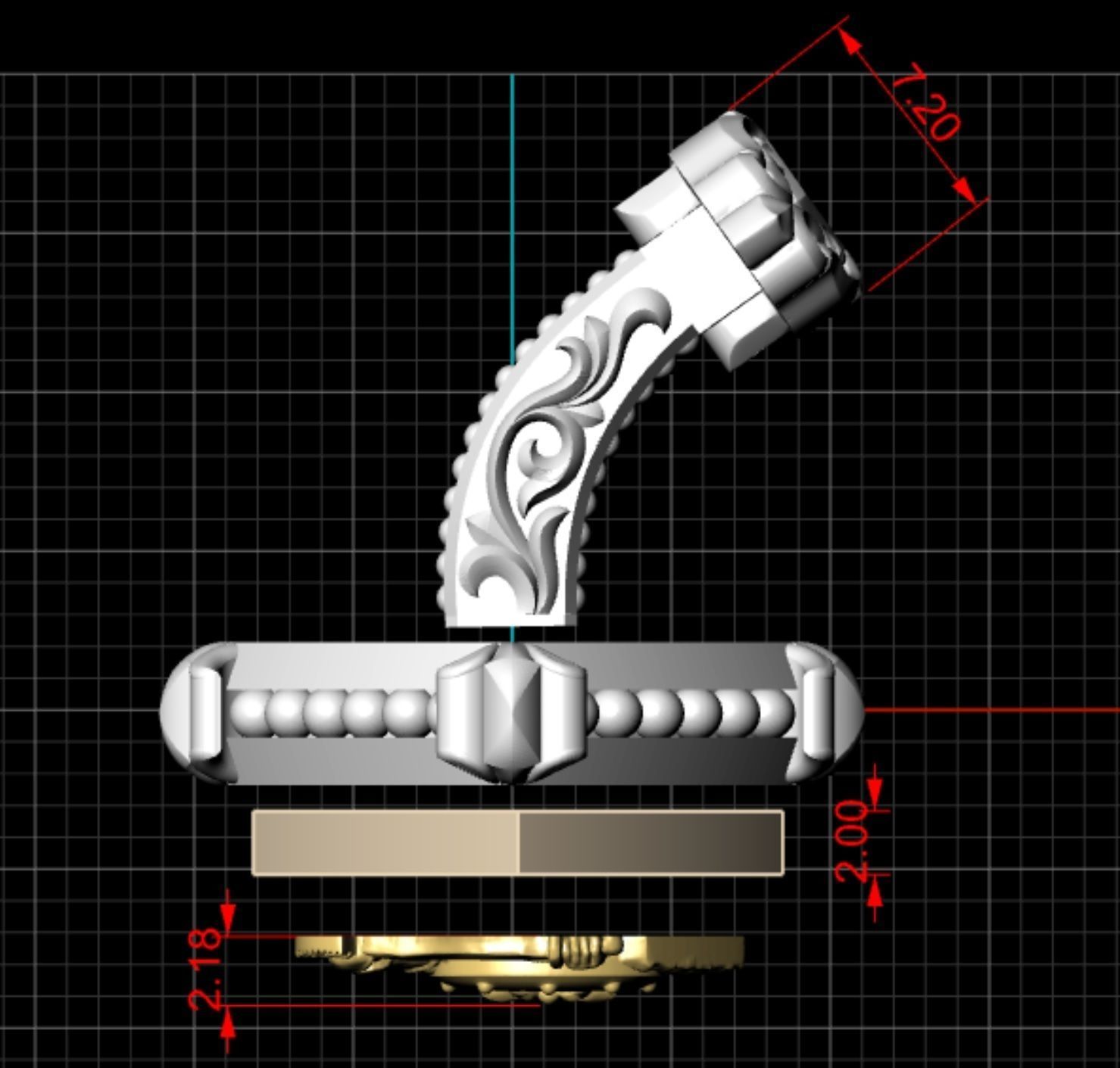 Cuflliks Twins 3D print model_9