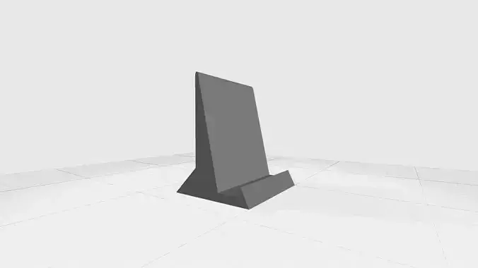 Phone Stand Triangle Design