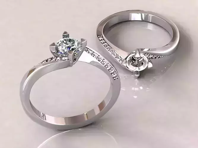 Engagement Wedding Ring 