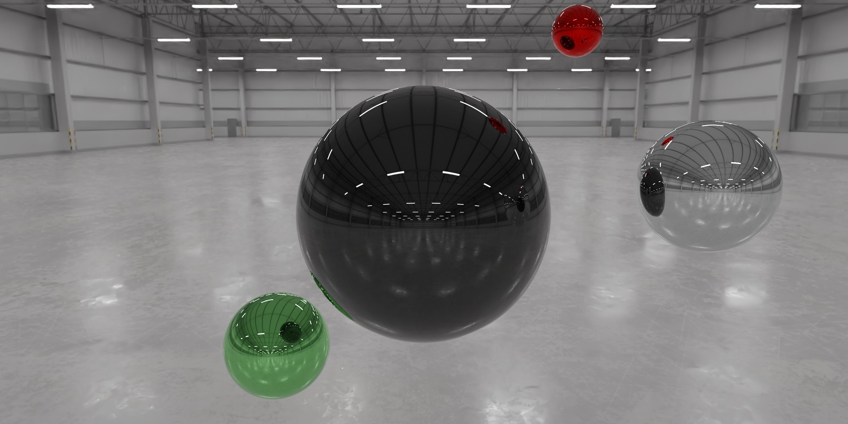 HDRI - Warehouse Interior 9 Texture_1