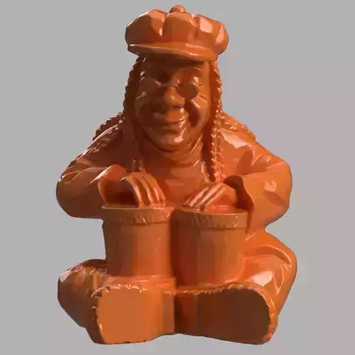 Bob marley 3d print 3D print model
