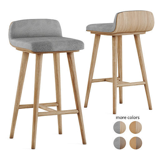 Sede stool Low-poly 3D model
