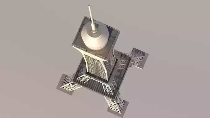 France Torre eiffel 3D print model