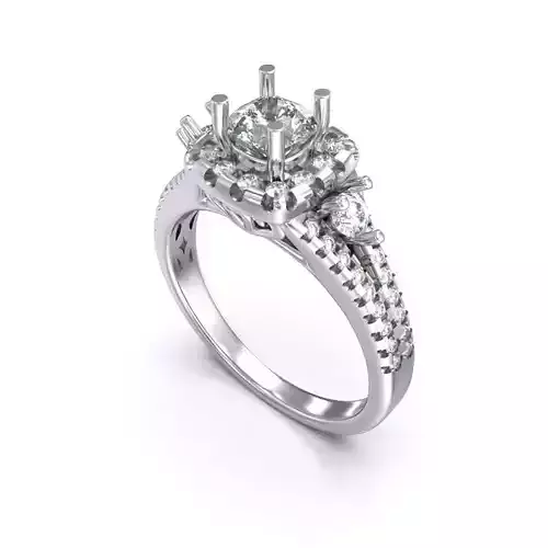 CJC7030 Ladies womans womens diamond ruby emerald Rings