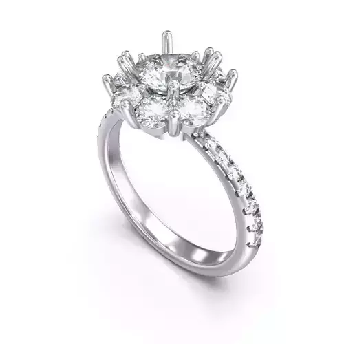 CJC7035 Ladies womans womens diamond ruby emerald Rings