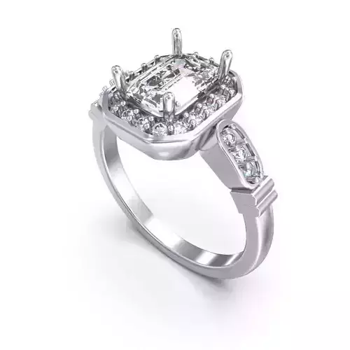 CJC7036 Ladies womans womens diamond ruby emerald Rings