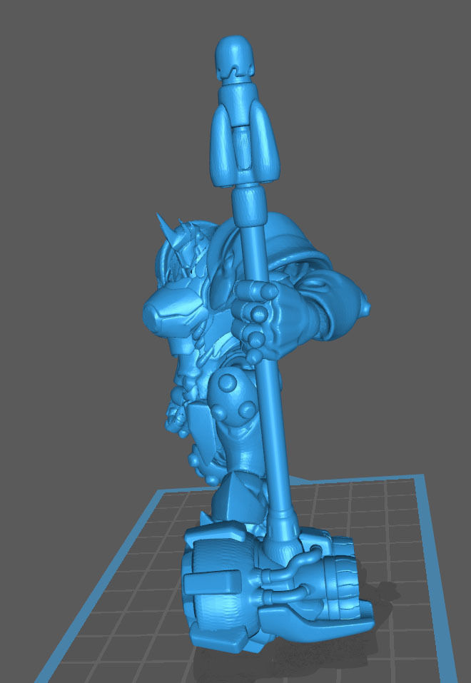 Reinhardt - Victory pose 3D print model_3