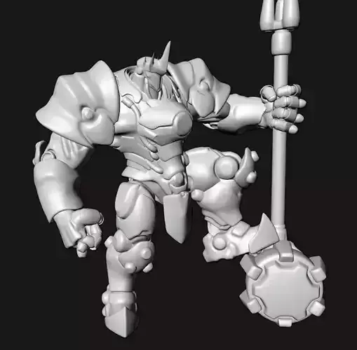 Reinhardt - Victory pose 3D print model