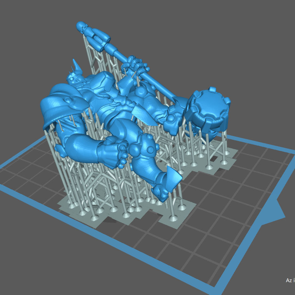 Reinhardt - Victory pose 3D print model_7