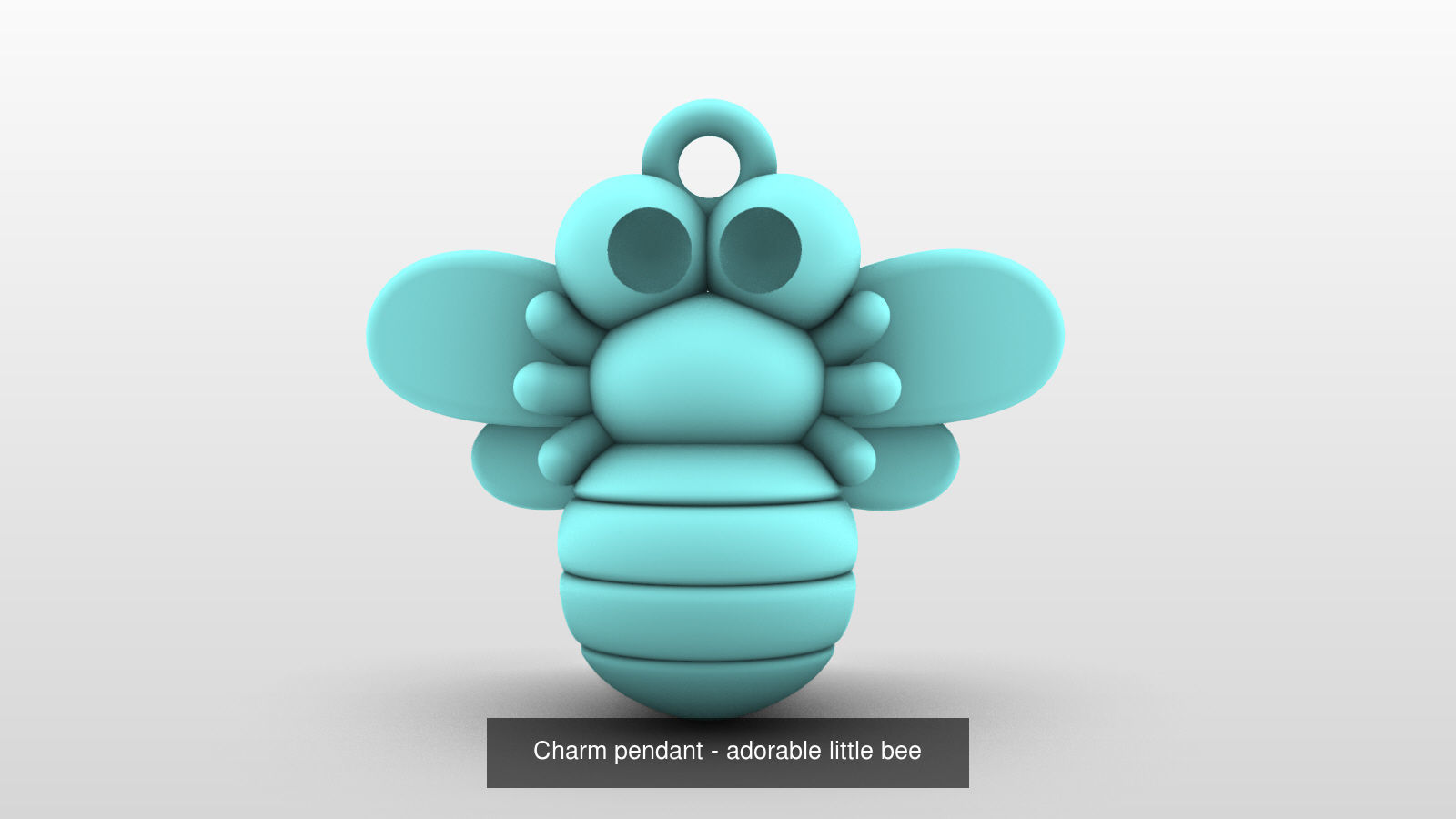 Charm pendant - adorable little insect 3D Model Collection_5