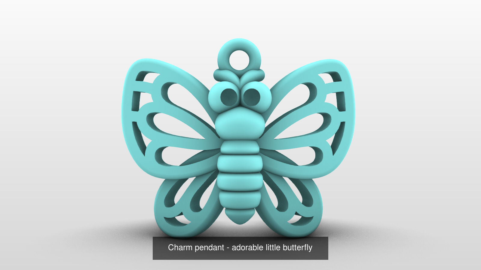 Charm pendant - adorable little insect 3D Model Collection_6