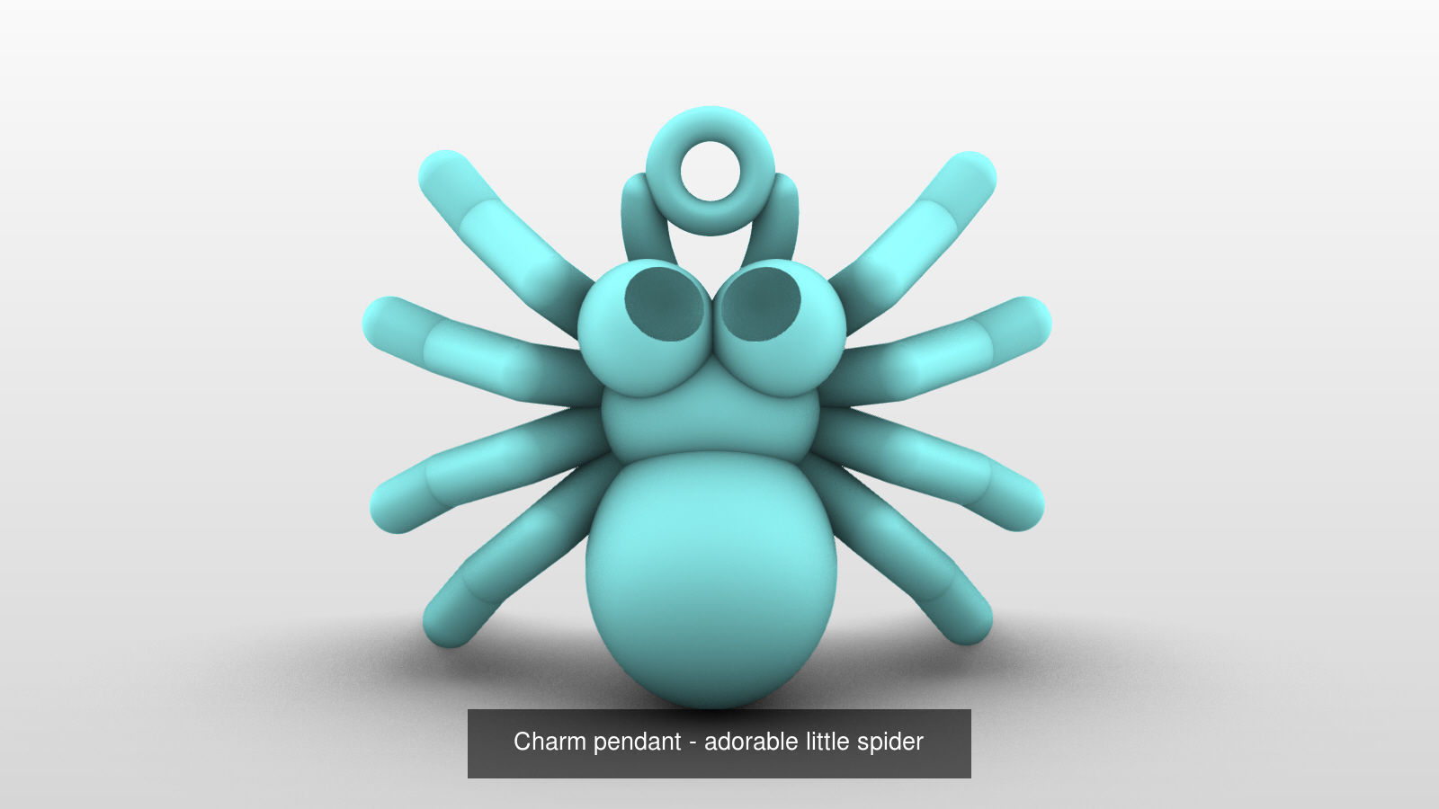 Charm pendant - adorable little insect 3D Model Collection_7