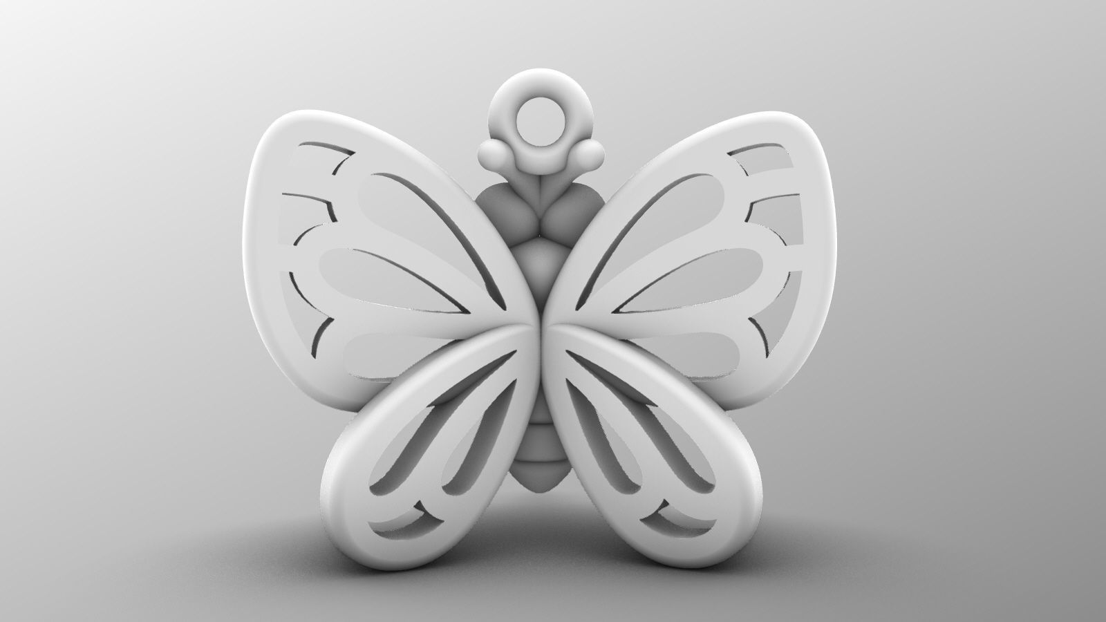 Charm pendant - adorable little insect 3D Model Collection_19