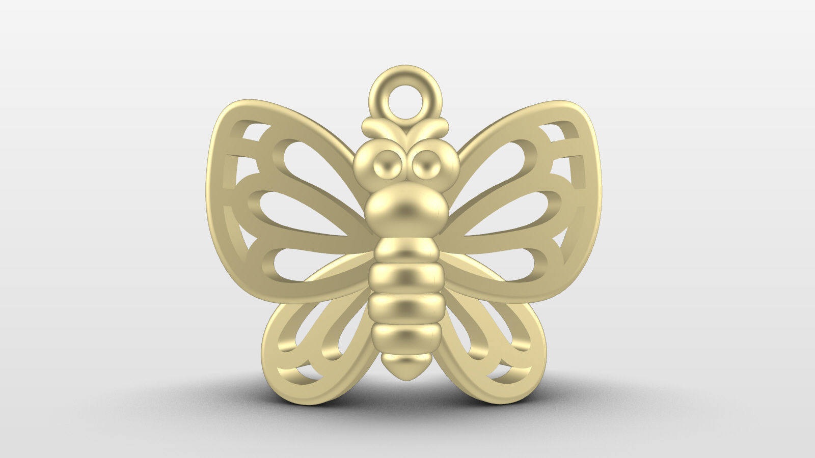Charm pendant - adorable little insect 3D Model Collection_3