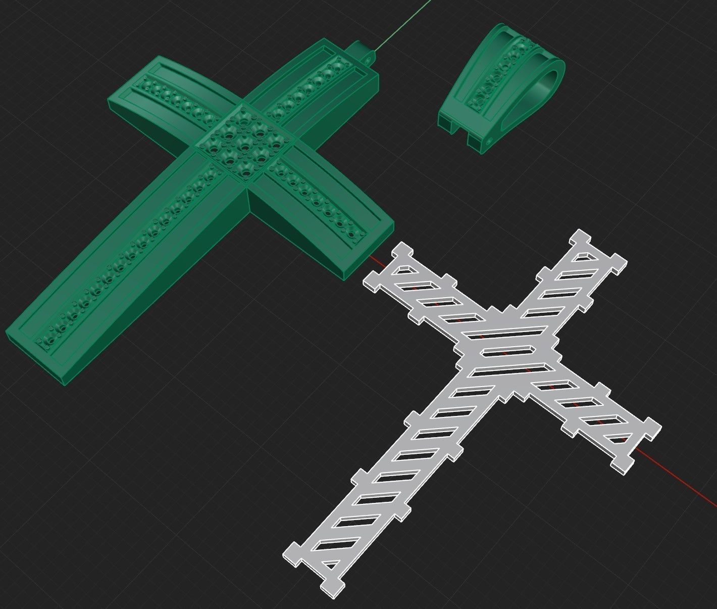 Cross 18 3D print model_11