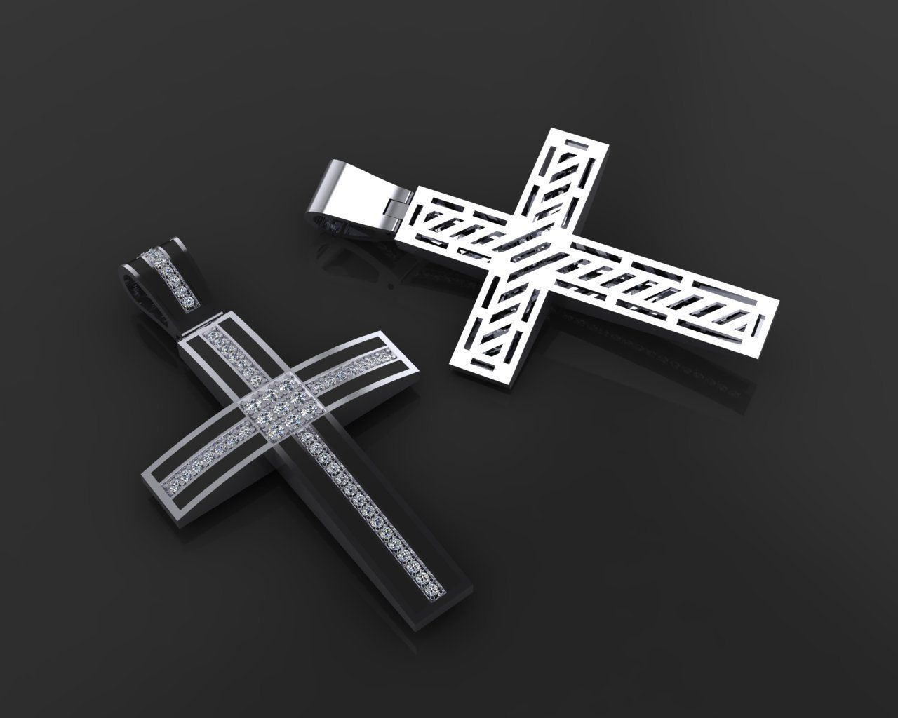 Cross 18 3D print model_3