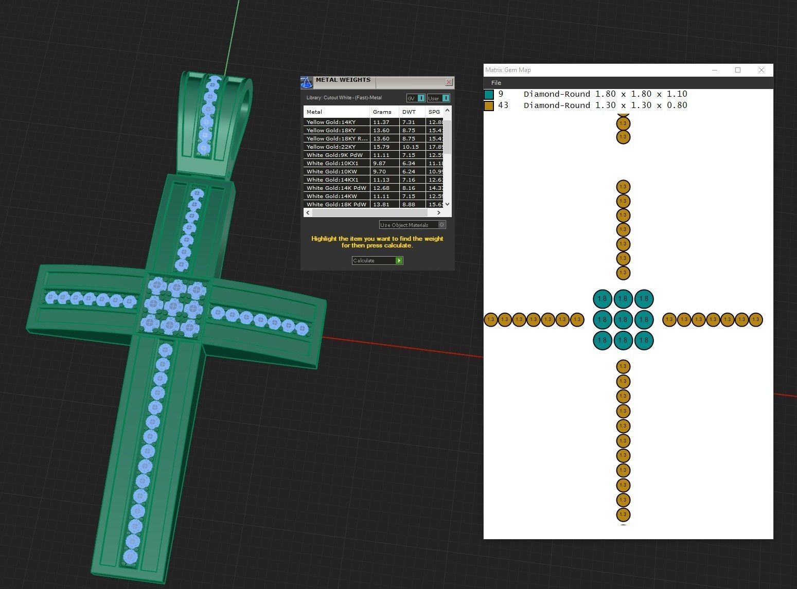 Cross 18 3D print model_8