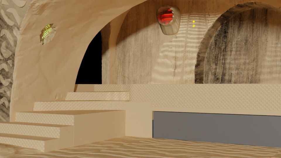 Jabbas Throne Room - Set 2- Throne Area  1-12 scale Blackseries  3D print model_2