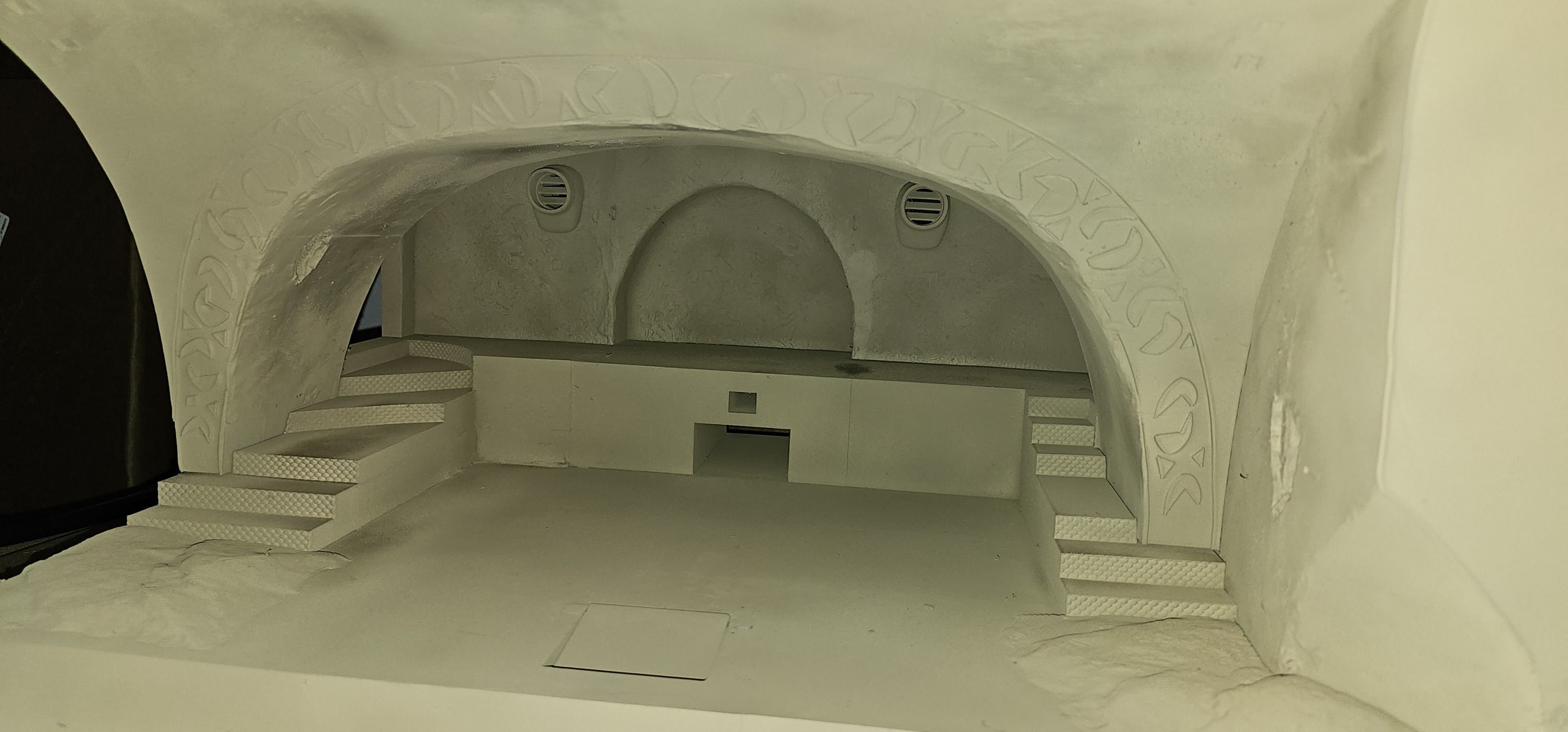 Jabbas Throne Room - Set 2- Throne Area  1-12 scale Blackseries  3D print model_34