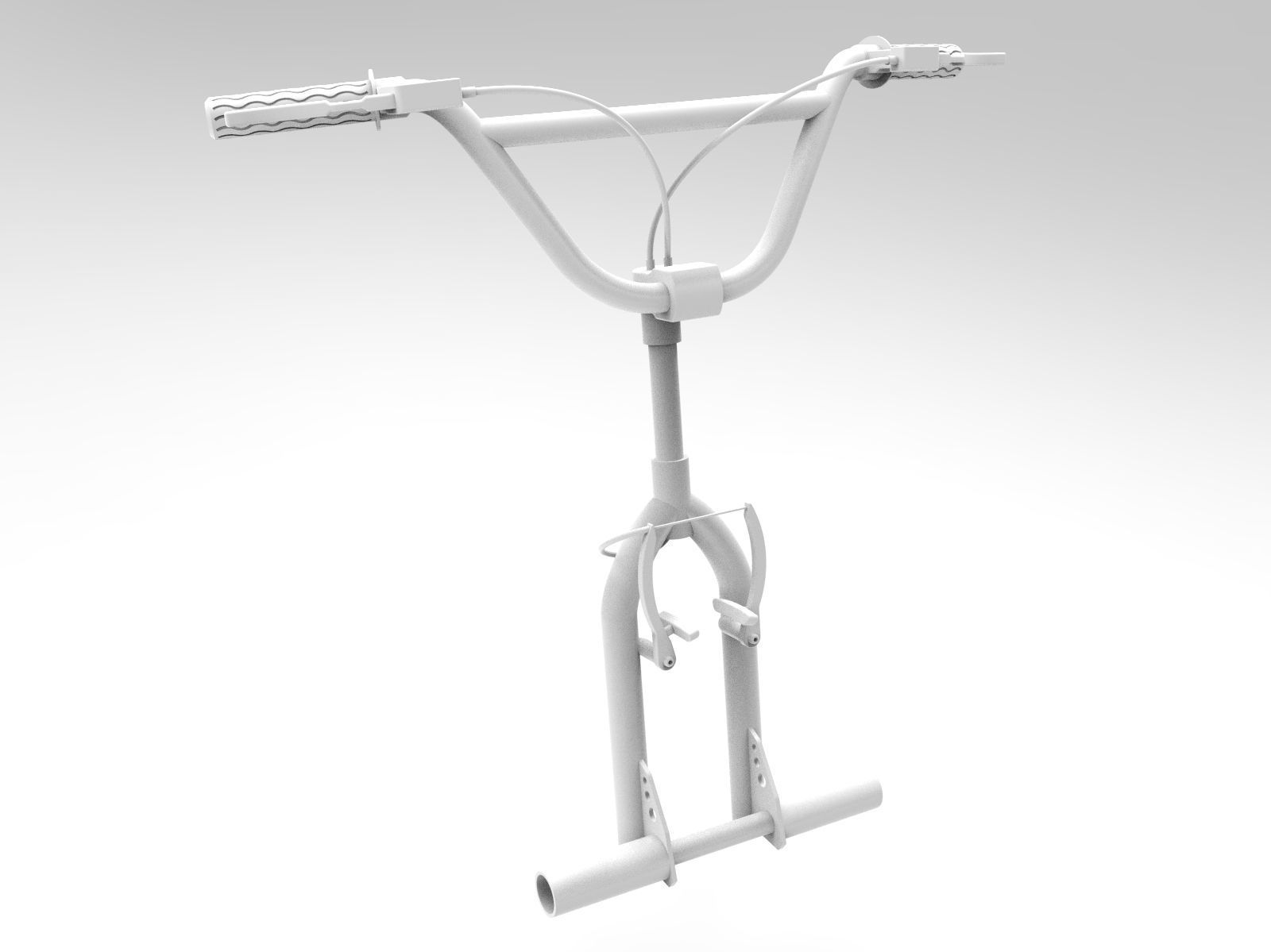 BMX Bike 3D model_23