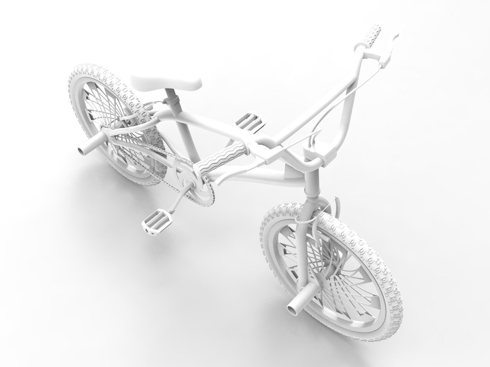 BMX Bike 3D model_11